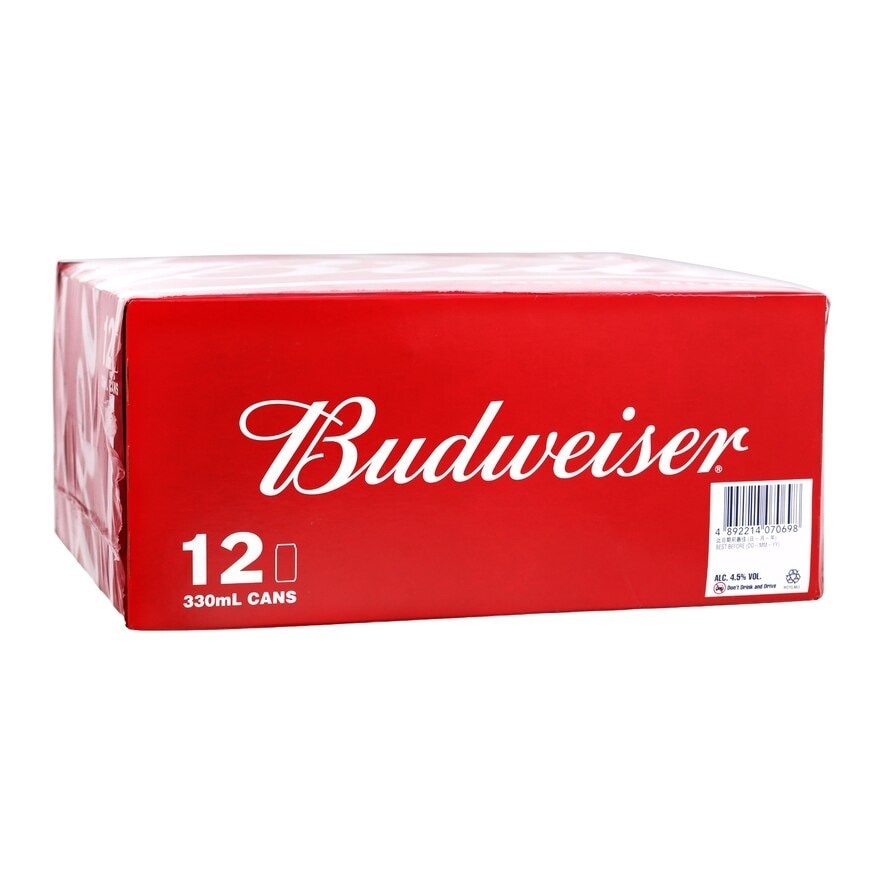 Budweiser 啤酒十二罐裝