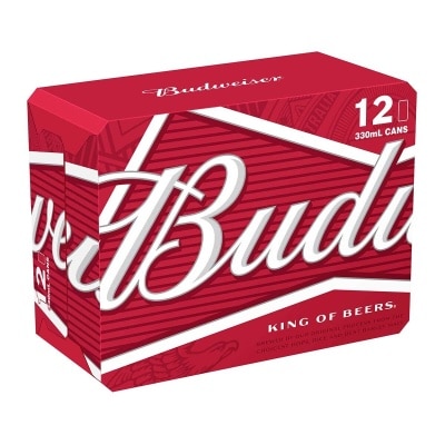 Budweiser 啤酒十二罐裝