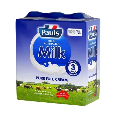 PAULS Pauls Pure Milk Uht Export 4x3x1l Hk