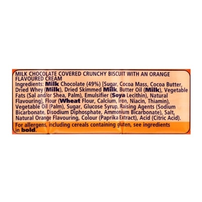 MCVITIE'S Orange Flv Cream Biscuit