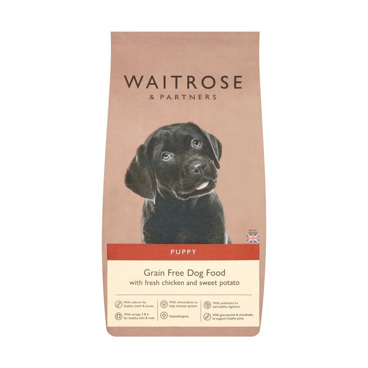 WAITROSE Dog-grainfree-freshchick/spota-puppy