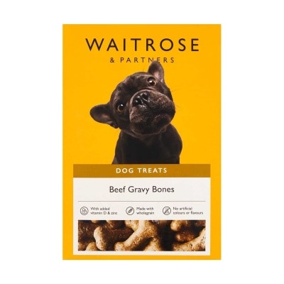 WAITROSE Dog Treats Beef Gravy Bones