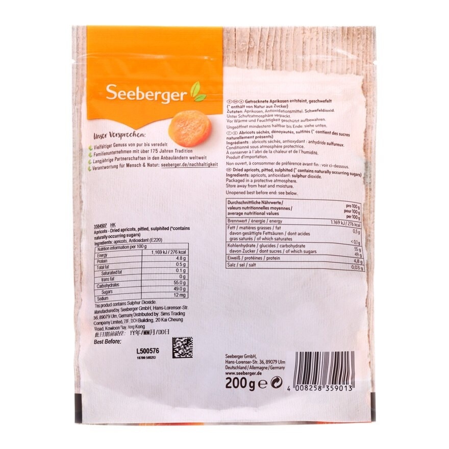 SEEBERGER Apricots