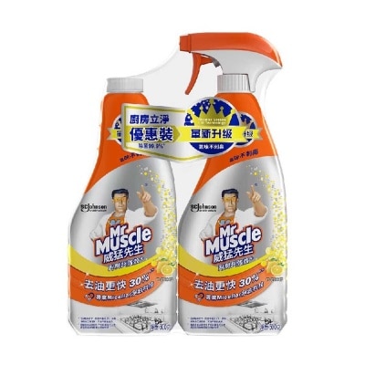 MR MUSCLE Sup Power+ Kitchen Cleaner N Refill