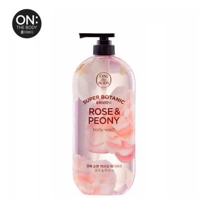 ON THE BODY Super Botanic Rose & Peony Body Wash