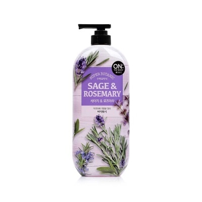 ON THE BODY On The Body Super Botanic Sage & Rosemary Body Wash 900g