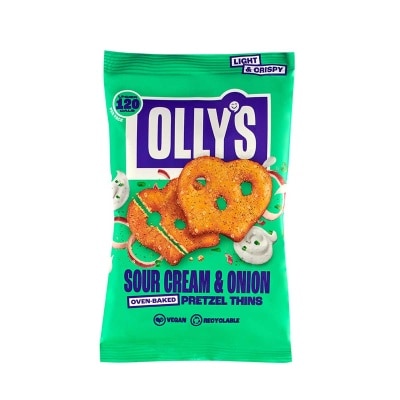 OLLY'S 酸忌廉洋蔥味蝴蝶脆餅