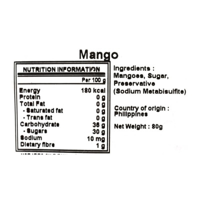 NATURE'S CHOICE Dried Mangoes