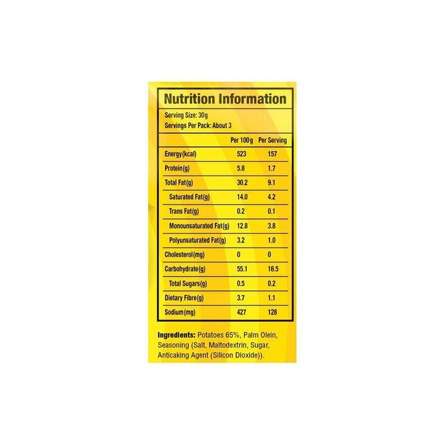 樂事 樂事原味薯片100g