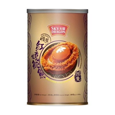 天龍牌 慢煮紅燒鮑魚４隻裝