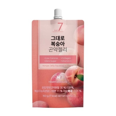 GS HEALTH&BEAUTY Konjac Squeez-it Jelly-peach