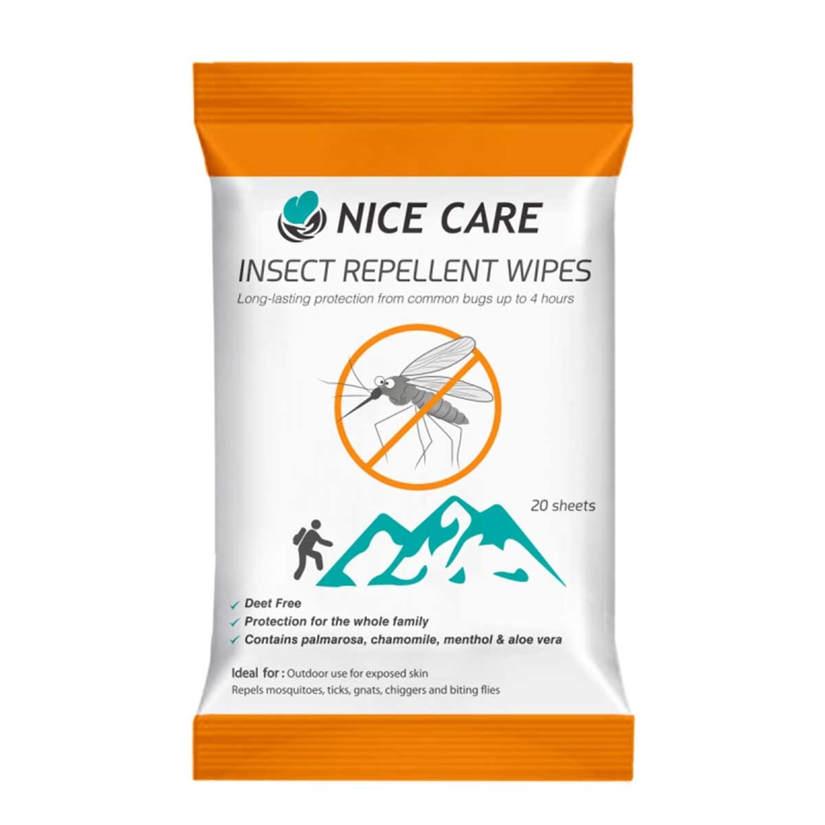 NICE CARE Insect Repellent Wipes