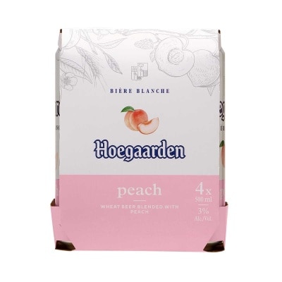 Hoegaarden Peach King Can