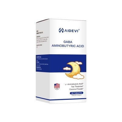 AIDEVI Gaba Aminobutyric Acid 60s