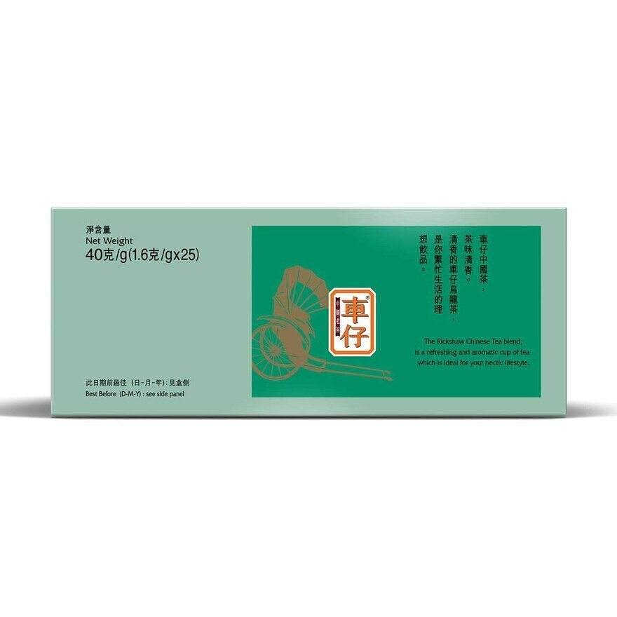 RICKSHAW Chinese Teabags 25s Oolong