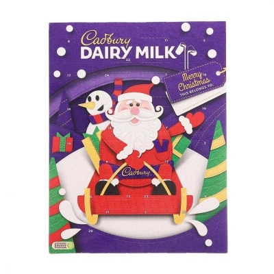 吉百利 牛奶朱古力倒數月歷