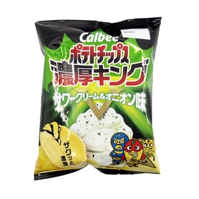 CALBEE Pot.chip Rich King Sour Cr&onion Flv