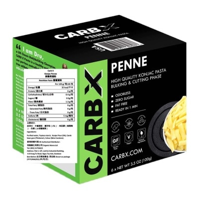 CARB X Gluten Free Konjac Penne (*supplier Direct Delivery-organic Mama Ltd) *over $600 Enjoy Free Delivery