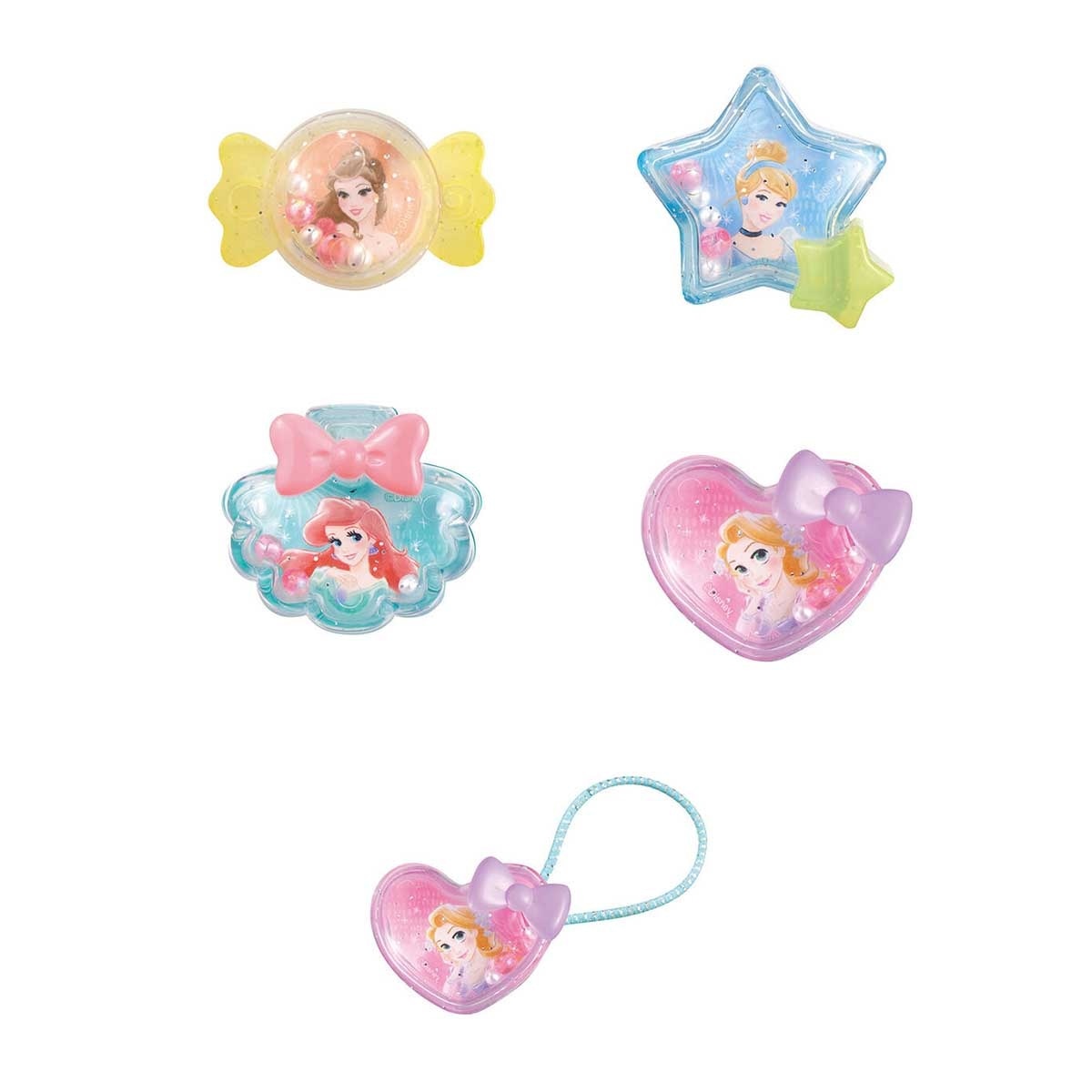 萬代 迪士尼公主髮圈— 玩具入浴球