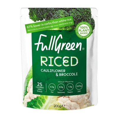 FULL GREEN Cauliflower Rice With Broccoli