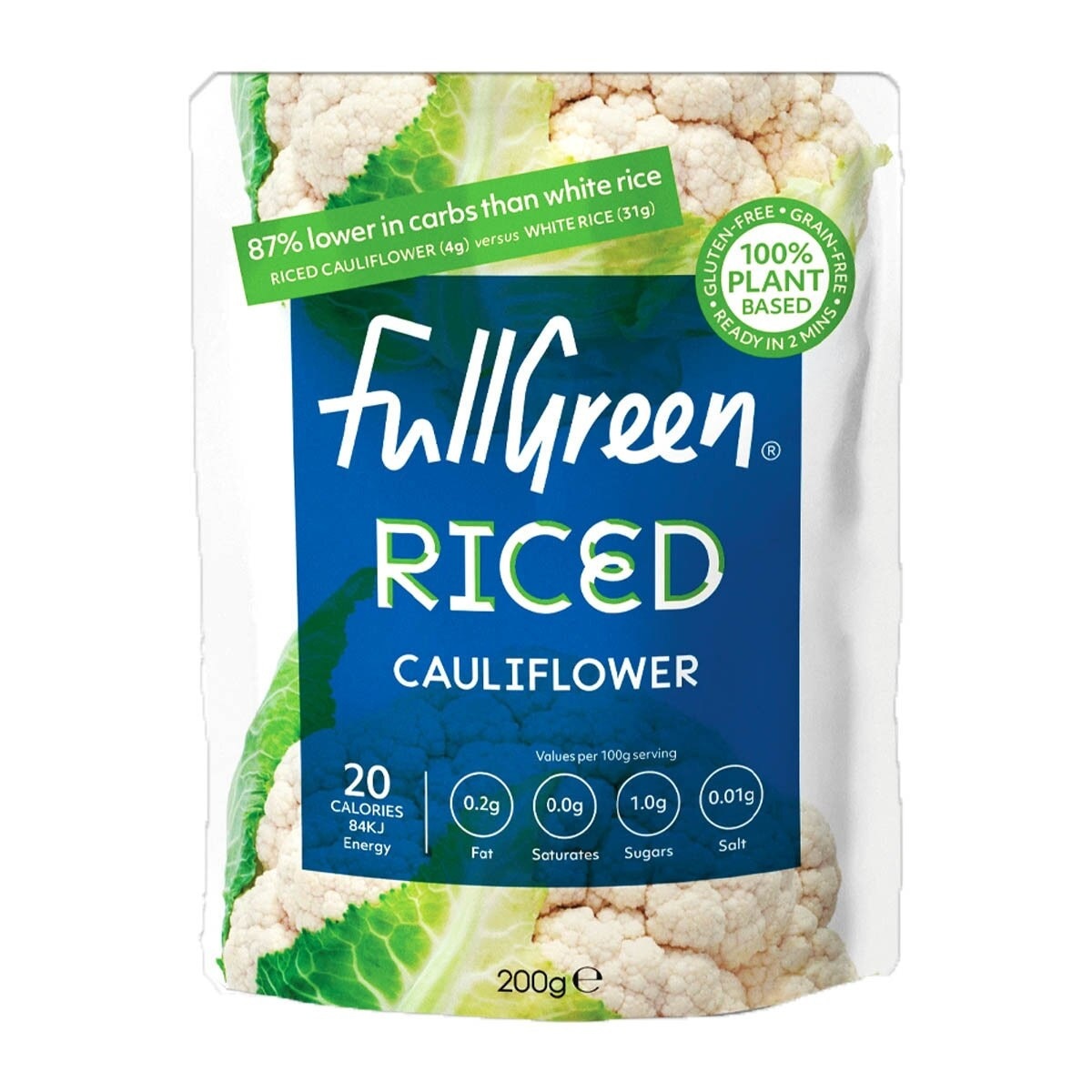 FULL GREEN Cauliflower Rice (*supplier Direct Delivery-organic Mama Ltd) *over $600 Enjoy Free Delivery