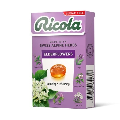 RICOLA Herb Lozenges S/f Elderflowers