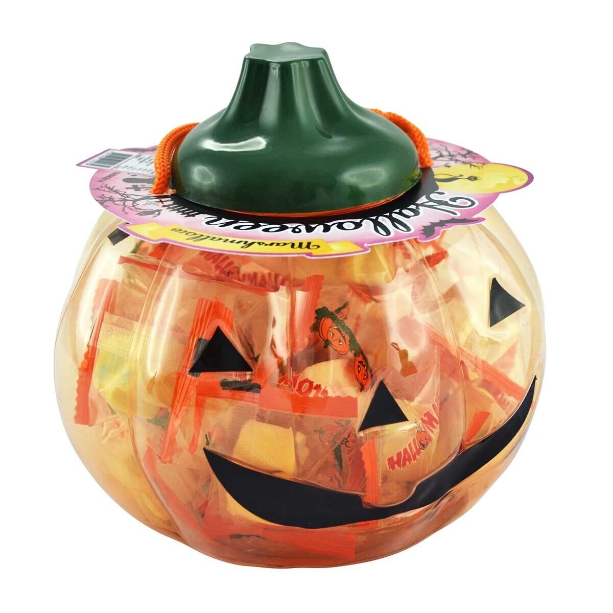 ERKO Pumpkin Shaped Bucket W/ Marshmallow