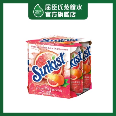 新奇士 有氣西柚汁飲品 4罐裝