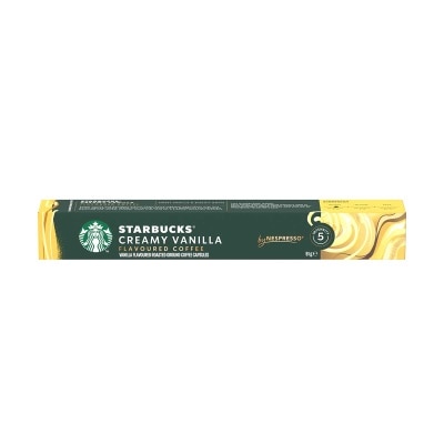 星巴克 星巴克™雲呢拿風味 Nespresso 咖啡粉囊 (10粒裝) (包裝隨機)