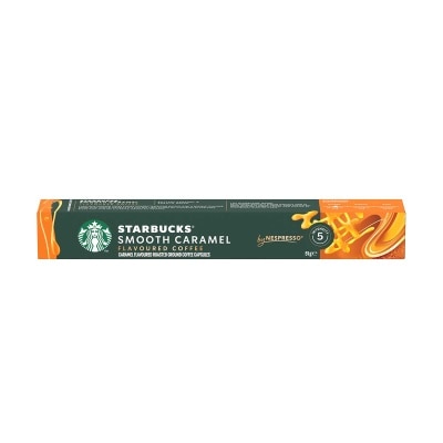 星巴克 星巴克™焦糖風味 Nespresso 咖啡粉囊 (10粒裝) (包裝隨機)