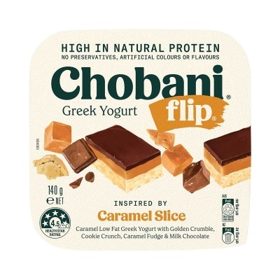 CHOBANI Caramel Greek Yogurt Flip W Crunch [ Australia](chilled 0-4°c)