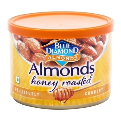 BLUE DIAMOND Honey Roasted Almonds Can