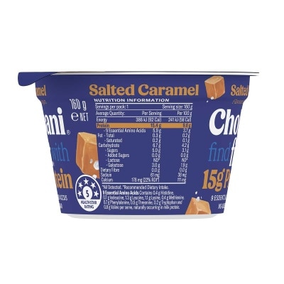 CHOBANI Salted Caramel Flv Greek Yogurt [ Australia](chilled 0-4°c)