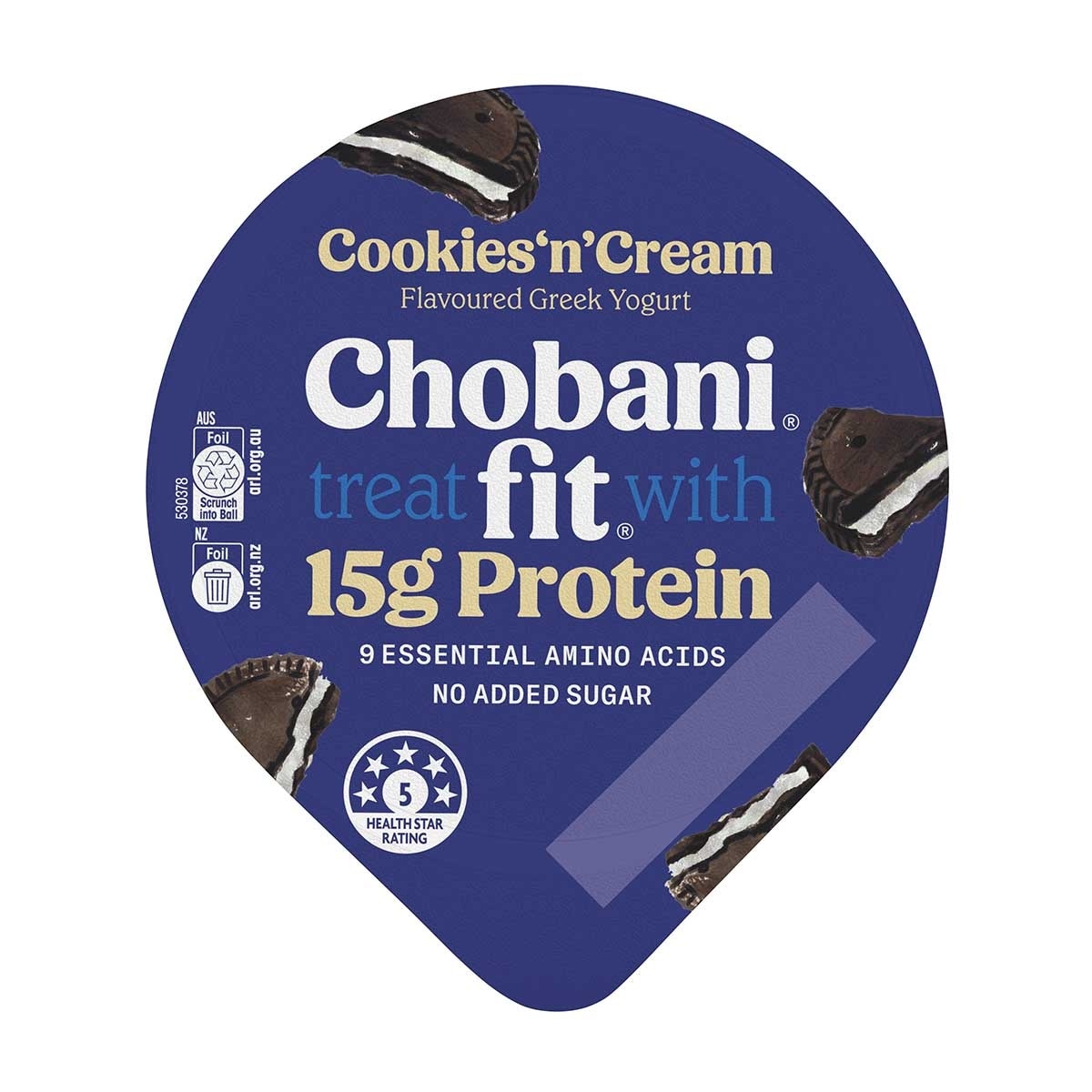 CHOBANI Cookies & Cream Flv Greek Yogurt [ Australia](chilled 0-4°c)
