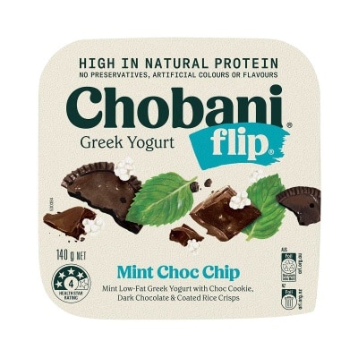 CHOBANI Mint Greek Yogurt Flip W Chocochip [ Australia](chilled 0-4°c)