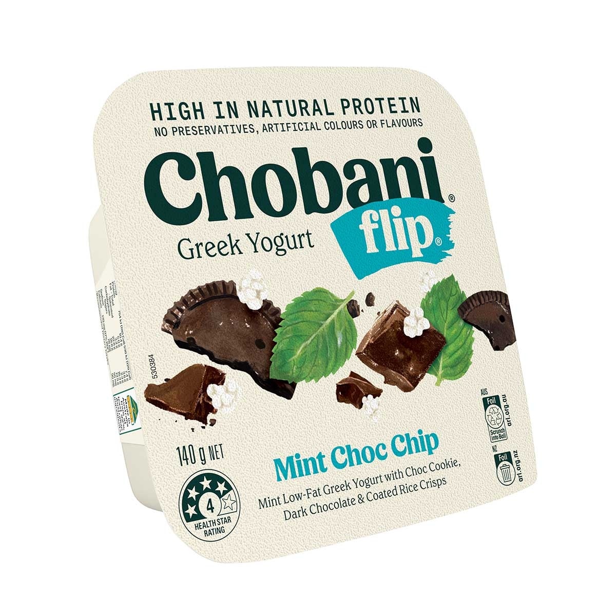 CHOBANI Mint Greek Yogurt Flip W Chocochip [ Australia](chilled 0-4°c)