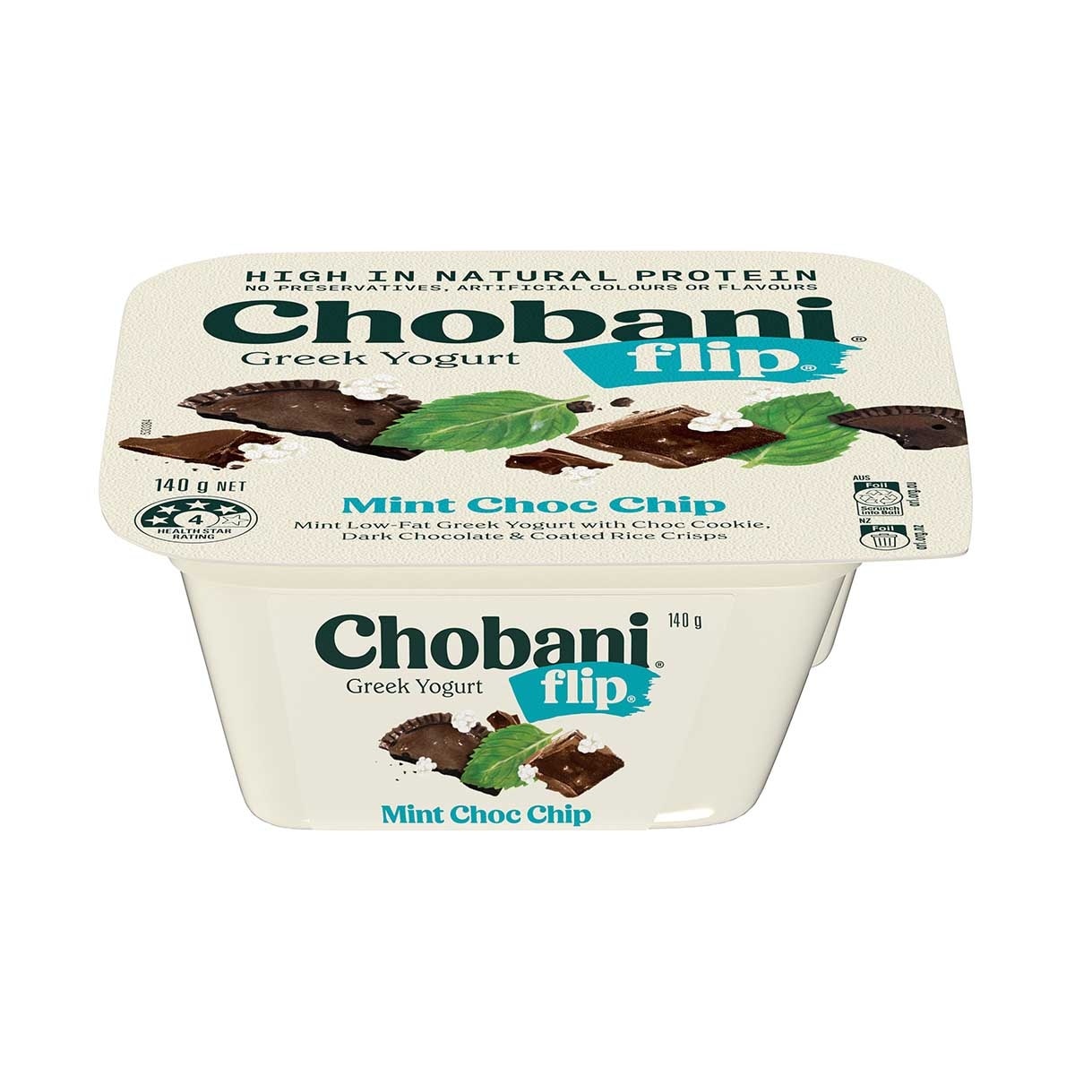 CHOBANI Mint Greek Yogurt Flip W Chocochip [ Australia](chilled 0-4°c)