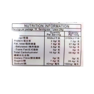 JIN JIH JEN Egg Sachima