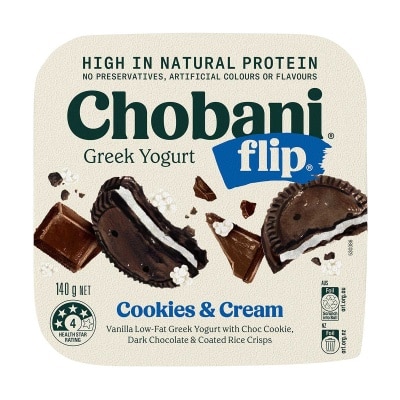 CHOBANI 雲呢拿希臘乳酪＋曲奇忌廉脆脆[澳洲](冷凍 0-4°c)