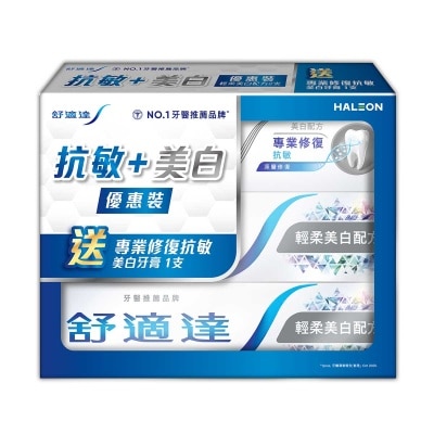 SENSODYNE Sensodyne Desensitized+whitening Pack