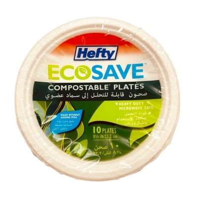HEFTY ECO SAVE Plate - 22.2cm