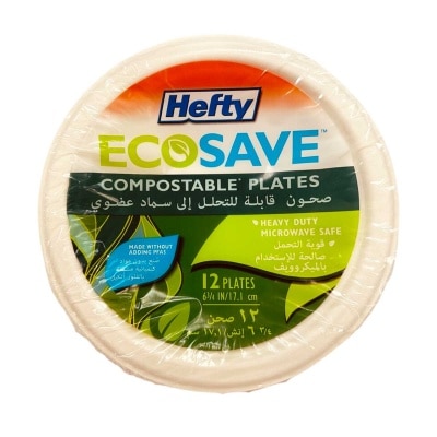 HEFTY ECO SAVE Plate - 17.1cm