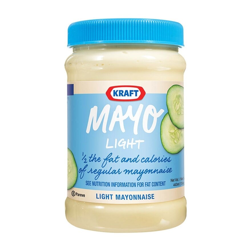 KRAFT Mayo Light Mayonnaise 15 Oz