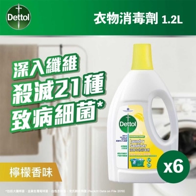 DETTOL Ls 1.2l Lemon X 6 (case)