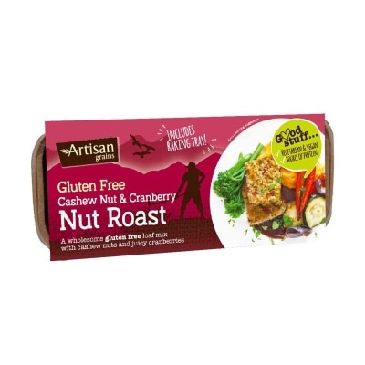 ARTISAN Gf Cashew Nut & Cran Vegan Nut Roast