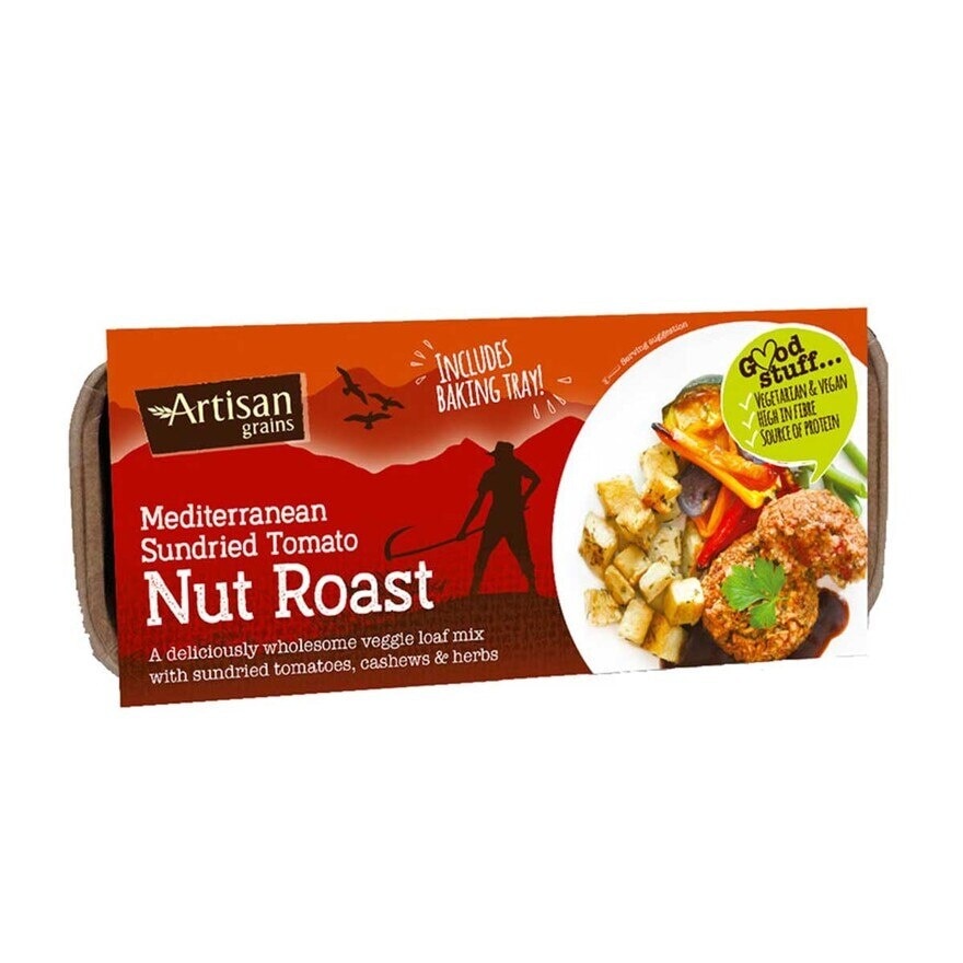 ARTISAN Med Sundried Tomato Vegan Nut Roast