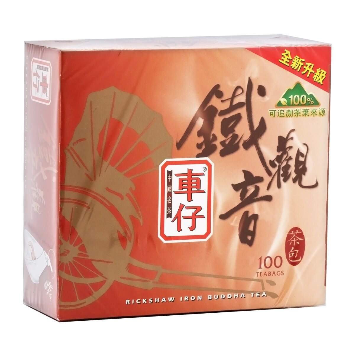 RICKSHAW Chinese Teabags 100s Iron Buddha