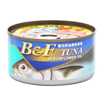 B&F Tuna In Sunflower Oil