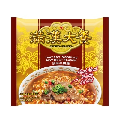 滿漢大餐 珍味牛肉即食麵