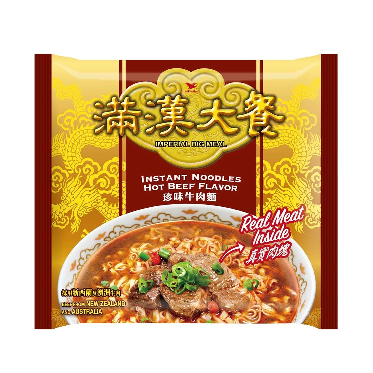 滿漢大餐 珍味牛肉即食麵